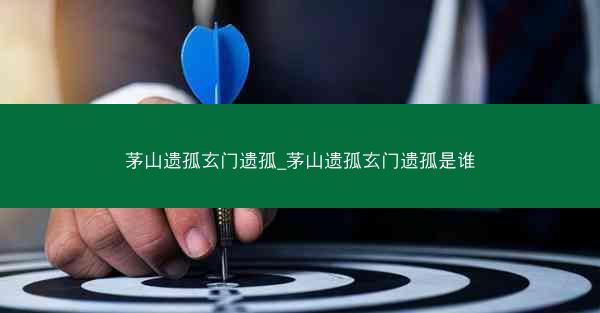 茅山遗孤玄门遗孤_茅山遗孤玄门遗孤是谁
