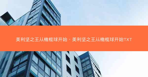美利坚之王从橄榄球开始、美利坚之王从橄榄球开始TXT