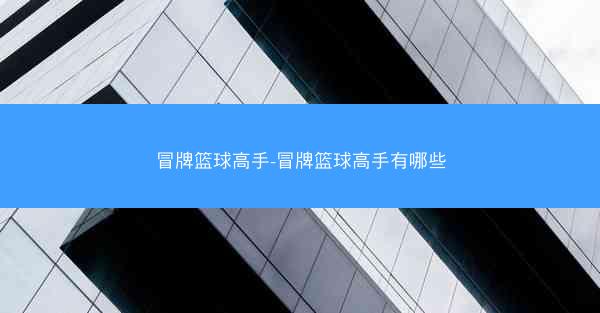 冒牌篮球高手-冒牌篮球高手有哪些