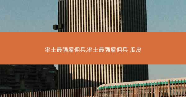 率土最强雇佣兵,率土最强雇佣兵 瓜皮