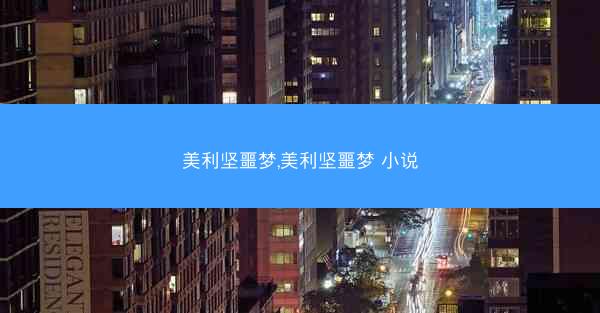 美利坚噩梦,美利坚噩梦 小说