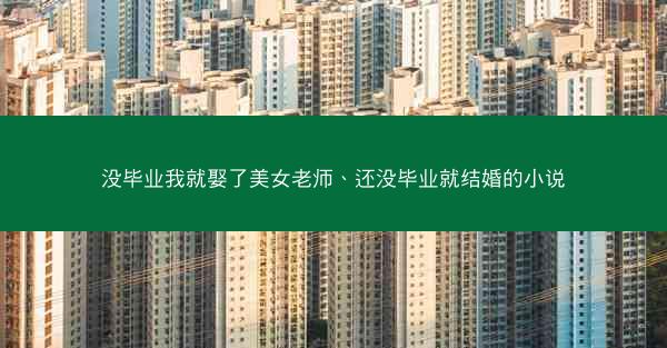 没毕业我就娶了美女老师、还没毕业就结婚的小说