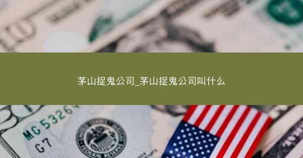 茅山捉鬼公司_茅山捉鬼公司叫什么