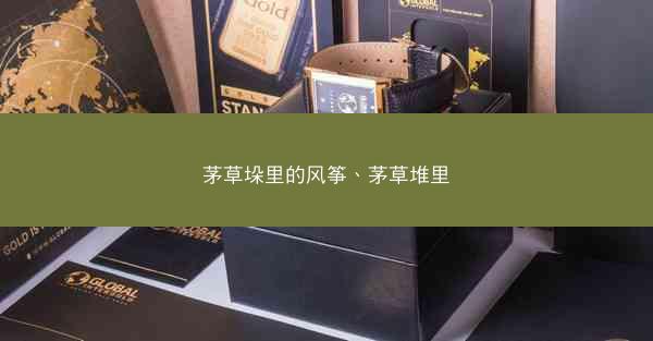 茅草垛里的风筝、茅草堆里