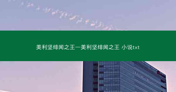 美利坚绯闻之王—美利坚绯闻之王 小说txt