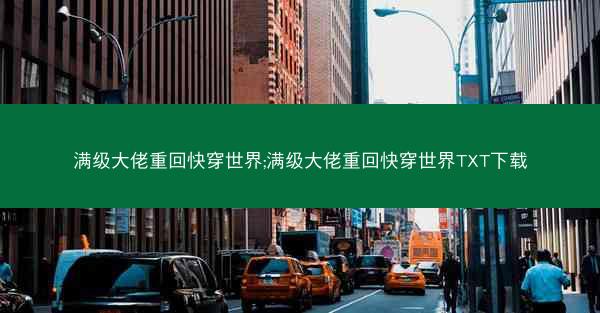 满级大佬重回快穿世界;满级大佬重回快穿世界TXT下载