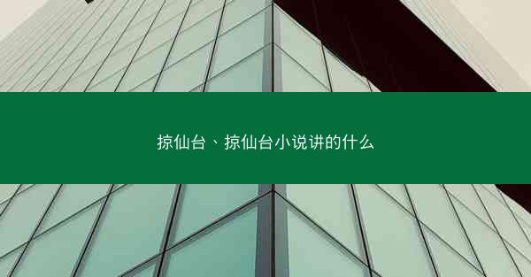 掠仙台、掠仙台小说讲的什么