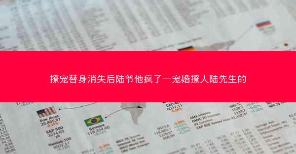 撩宠替身消失后陆爷他疯了—宠婚撩人陆先生的