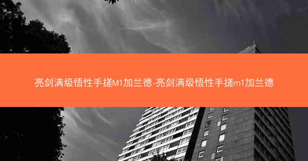 亮剑满级悟性手搓M1加兰德-亮剑满级悟性手搓m1加兰德