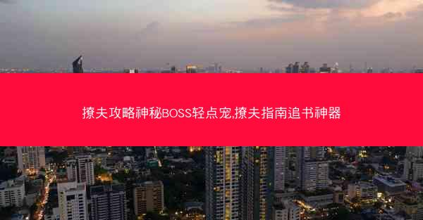 撩夫攻略神秘BOSS轻点宠,撩夫指南追书神器