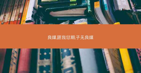 良媒,匪我愆期,子无良媒