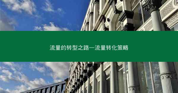 流量的转型之路—流量转化策略