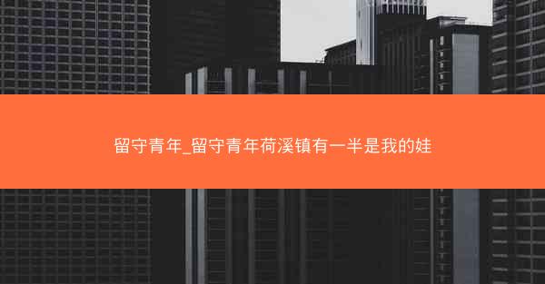 留守青年_留守青年荷溪镇有一半是我的娃