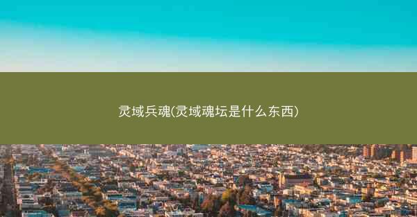 灵域兵魂(灵域魂坛是什么东西)