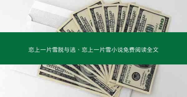 恋上一片雪脱与逃、恋上一片雪小说免费阅读全文
