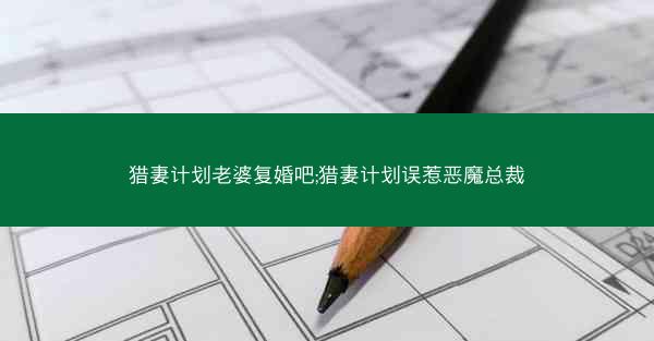 猎妻计划老婆复婚吧;猎妻计划误惹恶魔总裁