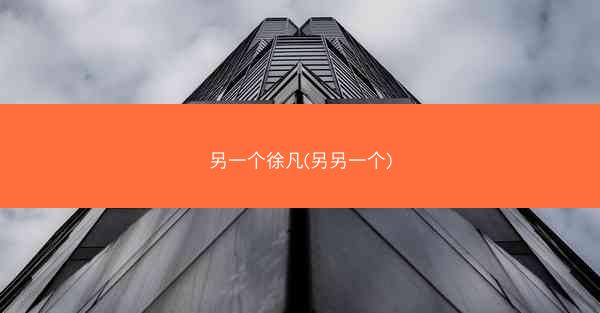 另一个徐凡(另另一个)