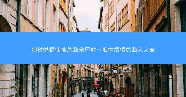 狼性燃情快被总裁宠坏啦—狼性然情总裁大人宠