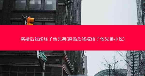 离婚后我嫁给了他兄弟(离婚后我嫁给了他兄弟小说)
