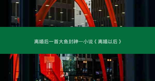 离婚后一首大鱼封神—小说《离婚以后》