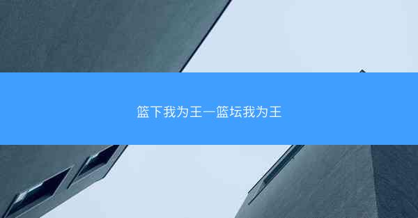 篮下我为王—篮坛我为王