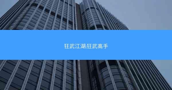 狂武江湖;狂武高手