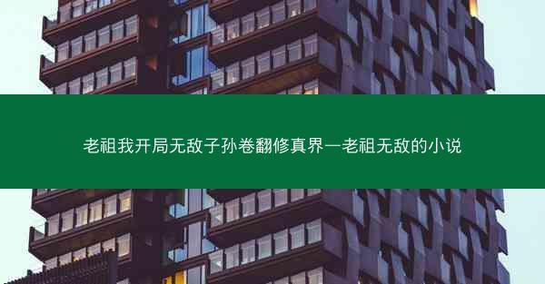 老祖我开局无敌子孙卷翻修真界—老祖无敌的小说