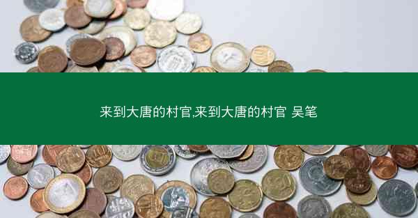 来到大唐的村官,来到大唐的村官 吴笔