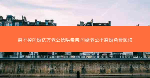 离不掉闪婚亿万老公诱哄亲亲;闪婚老公不离婚免费阅读