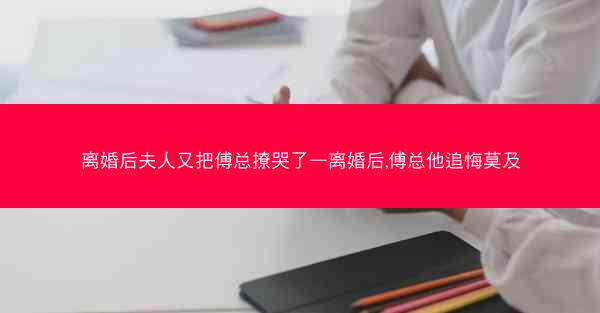 离婚后夫人又把傅总撩哭了—离婚后,傅总他追悔莫及