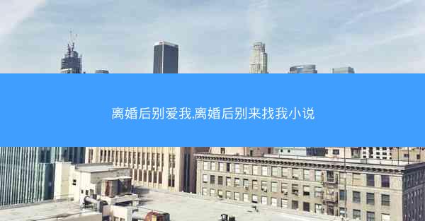 离婚后别爱我,离婚后别来找我小说