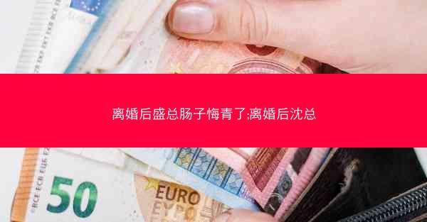 离婚后盛总肠子悔青了;离婚后沈总