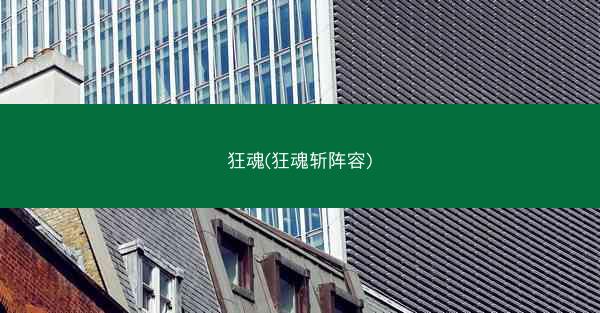 狂魂(狂魂斩阵容)
