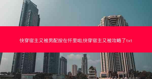 快穿宿主又被男配按在怀里啦,快穿宿主又被攻略了txt
