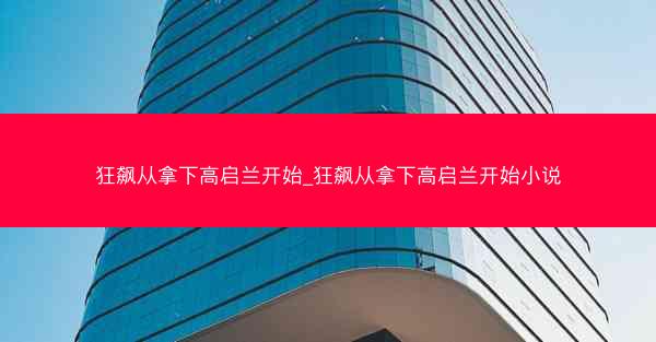 狂飙从拿下高启兰开始_狂飙从拿下高启兰开始小说