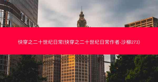 快穿之二十世纪日常(快穿之二十世纪日常作者-沙柳273)