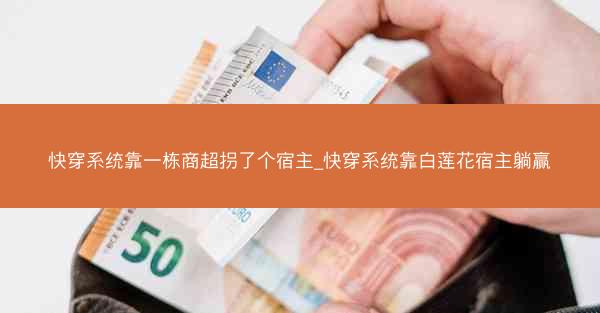 快穿系统靠一栋商超拐了个宿主_快穿系统靠白莲花宿主躺赢