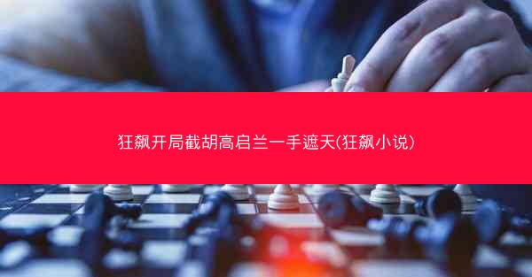 狂飙开局截胡高启兰一手遮天(狂飙小说)