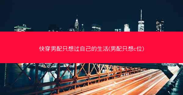 快穿男配只想过自己的生活(男配只想c位)