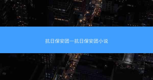 抗日保安团—抗日保安团小说