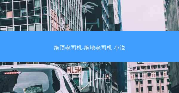 绝顶老司机-绝地老司机 小说