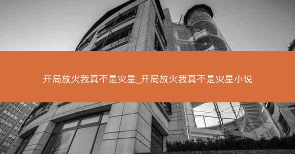 开局放火我真不是灾星_开局放火我真不是灾星小说