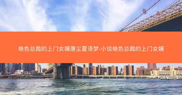 绝色总裁的上门女婿唐尘夏语梦-小说绝色总裁的上门女婿