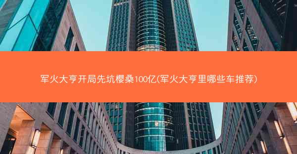 军火大亨开局先坑樱桑100亿(军火大亨里哪些车推荐) 军火大亨开局先坑樱桑100亿(军火大亨里哪些车推荐)