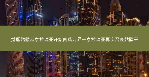 觉醒骷髅从泰拉瑞亚开始闯荡万界—泰拉瑞亚再次召唤骷髅王 觉醒骷髅从泰拉瑞亚开始闯荡万界—泰拉瑞亚再次召唤骷髅王