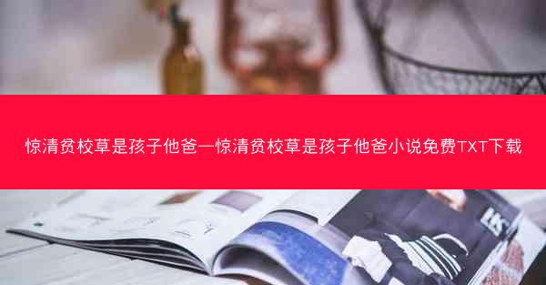 惊清贫校草是孩子他爸—惊清贫校草是孩子他爸小说免费TXT下载