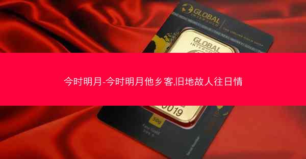 今时明月-今时明月他乡客,旧地故人往日情