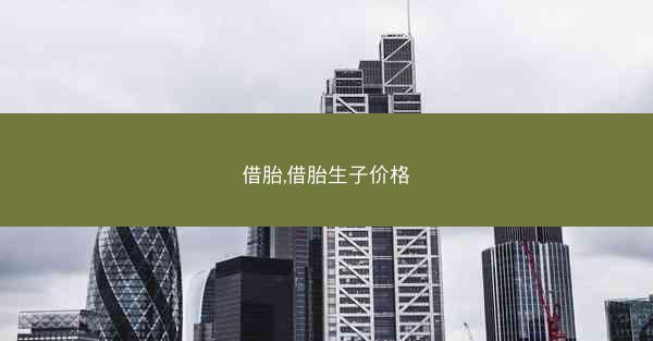 借胎,借胎生子价格