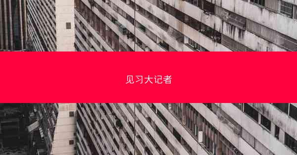 见习大记者