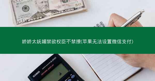 娇娇太妩媚禁欲权臣不禁撩(苹果无法设置微信支付)